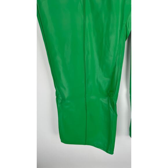 PrettyLittleThing Green Wide Leg Pants - Picture 7 of 12